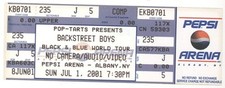 Ingresso raro para concerto Backstreet Boys 01/07/01 Albany NY! Nick Carter comprar usado  Enviando para Brazil
