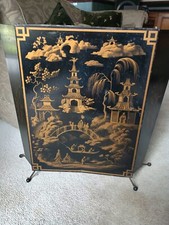 Chinoiserie style fire for sale  CORWEN