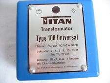 Mb122 titan trafo gebraucht kaufen  Erftstadt