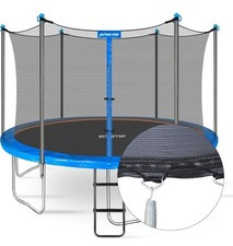 14ft trampoline enclosure d'occasion  Expédié en Belgium