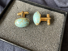 Gift turquoise cufflinks for sale  LLANELLI