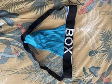 Box turquoise ribbed for sale  GLOSSOP