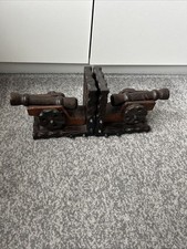 Pair carved wood for sale  SHEFFIELD