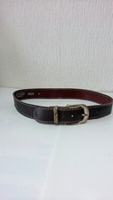 Ceinture marron cuir d'occasion  Vif