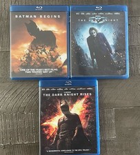 The Dark Knight Trilogy (Blu-ray) Christian Bale Batman Excellent Shape comprar usado  Enviando para Brazil