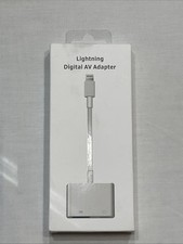 Adaptador AV digital Apple Lightning HD veja fotos para modelos compatíveis comprar usado  Enviando para Brazil