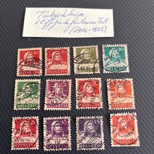 Timbres .effigie guillaume d'occasion  Domont