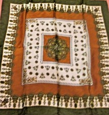Foulard soie brillante d'occasion  Lisieux