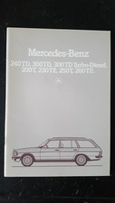 Mercedes prospekt 240td gebraucht kaufen  Darmstadt