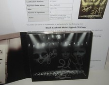 CD DE REUNIÃO ASSINADO PELO BLACK SABBATH OZZY OSBOURNE TONY IOMMI AUTÓGRAFO X4 BECKETT comprar usado  Enviando para Brazil