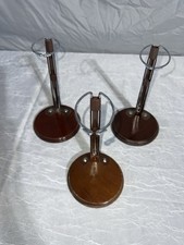 Suporte de boneca de madeira vintage Fibre-Craft 7,5" compatível com 15" a 20" AG OG ajustável comprar usado  Enviando para Brazil