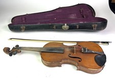 Violino vintage reparado por Frederick Gosparlin 1936 com arco de óculos comprar usado  Enviando para Brazil