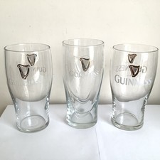 Guinness pint glasses for sale  DEESIDE