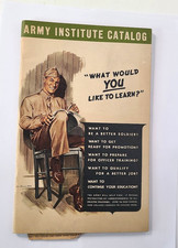 Army institue catalog for sale  Belmar