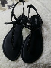 Womens sandals black for sale  Peru