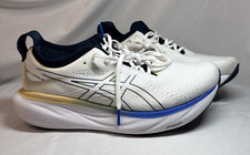 Tênis Asics Gel-Nimbus 25 masculino 10.5 corrida caminhada academia branco 1011B547 comprar usado  Enviando para Brazil