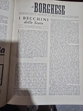 Borghese rivista annata usato  Montefiascone
