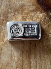 100g silver bar for sale  EVESHAM