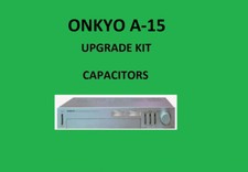 Amplificador estéreo ONKYO A-15 KIT DE REPARACIÓN - todos los condensadores comprar usado  Enviando para Brazil