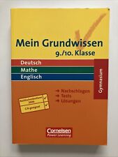 Grundwissen gymnasium deutsch gebraucht kaufen  Berlin