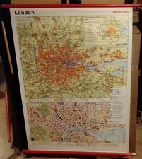 Schulwandkarte london schulkar gebraucht kaufen  Fürth