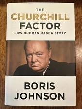 SIGNED Boris Johnson - The Churchill Factor (2014, HC, FIRST AMERICAN EDITION) comprar usado  Enviando para Brazil
