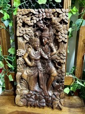 Vintage balinese carved for sale  NEWPORT