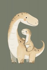 Plakat 20x30cm Wzory dla Dzieci, Chłopca Do Pokoju - Dinozaury na sprzedaż  PL