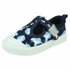 ' Niños Clarks ' Barra T Lona Doodles - City Danza comprar usado  Enviando para Brazil