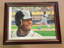 Griffesy Jr Upper Deck Absolutamente Lindo Original Fine Art Certificado de Autenticidade 11” X 14” comprar usado  Enviando para Brazil