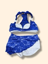 Roupa de audição ou prática The Line Up Pro Cheer NFL NBA NHL renda azul tamanho M comprar usado  Enviando para Brazil