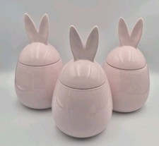 Blush pink canister for sale  CARLISLE