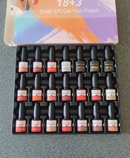 21pcs nail gel for sale  RAINHAM