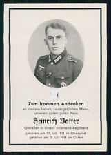 Sterbebild soldat wehrmacht gebraucht kaufen  Bad Salzuflen