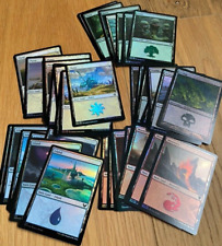 Foil basic lands gebraucht kaufen  München