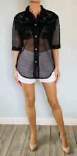 Chemise oversize résille d'occasion  Amiens-