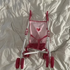 Carrinho de bebê brinquedo Anivia rosa 24 pol. de altura. Dobrável.  comprar usado  Enviando para Brazil