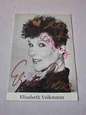 Autogrammkarte elisabeth volkm gebraucht kaufen  Bonn