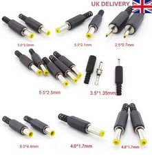 Conector DC macho conector plugue adaptador 2.1mm / 2.5mm / 1.7mm / 1.3mm / 0.7mm laptop comprar usado Conector DC macho conector plugue adaptador 2.1mm / 2.5mm / 1.7mm / 1.3mm / 0.7mm laptop comprar usado  Enviando para Brazil