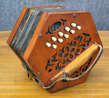 Vintage button concertina for sale  KIDDERMINSTER