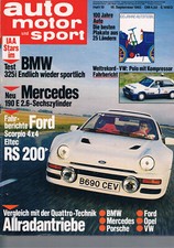 Zeitschrift auto motor gebraucht kaufen  Usingen