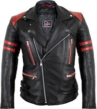 Retro motorrad lederjacke gebraucht kaufen  Dortmund