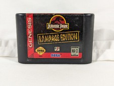 Sega Genesis Jurassic Park Rampage Edition 1994 carrinho apenas limpo funcionando comprar usado Sega Genesis Jurassic Park Rampage Edition 1994 carrinho apenas limpo funcionando comprar usado  Enviando para Brazil
