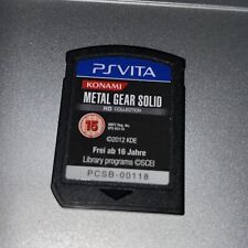 METAL GEAR SOLID HD COLLECTION PSVITA  REGION FREE SONY PS VITA, usado comprar usado  Enviando para Brazil