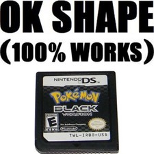 *Autêntico* Nintendo DS Pokemon versão preta (somente cartucho de jogo) carrinho Pokémon comprar usado  Enviando para Brazil