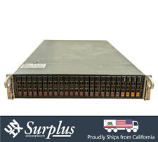 Servidor 2U 24 compartimentos SFF X10DRU-i+ 4x 960GB NVMe 2x Intel E5-2697 V4 36 núcleos 256GB , usado comprar usado  Enviando para Brazil