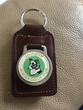 Vintage leather keyring for sale  HAYWARDS HEATH