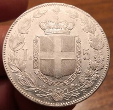 Moneta lire 1879 usato  Olbia