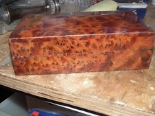Thuya burl hinged for sale  BANBURY