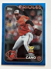 Refrator Yennier Cano 2024 Topps (RC,SP,SN) Allstar Rookie Blue Sparkle 943/999 comprar usado  Enviando para Brazil